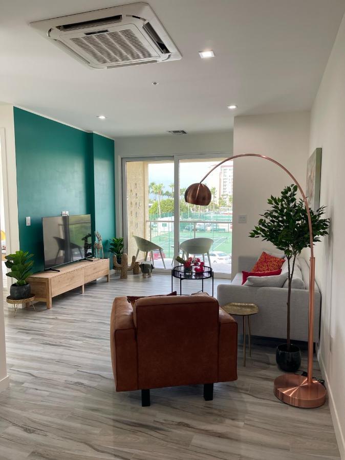 Luxury Ocean View Condo @ Aruba'S Palm Beach Zewnętrze zdjęcie